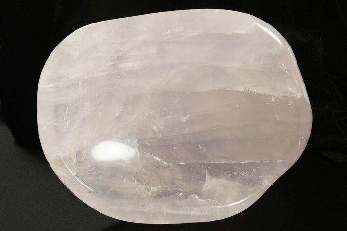 Polished Rose Quartz Dish #338445